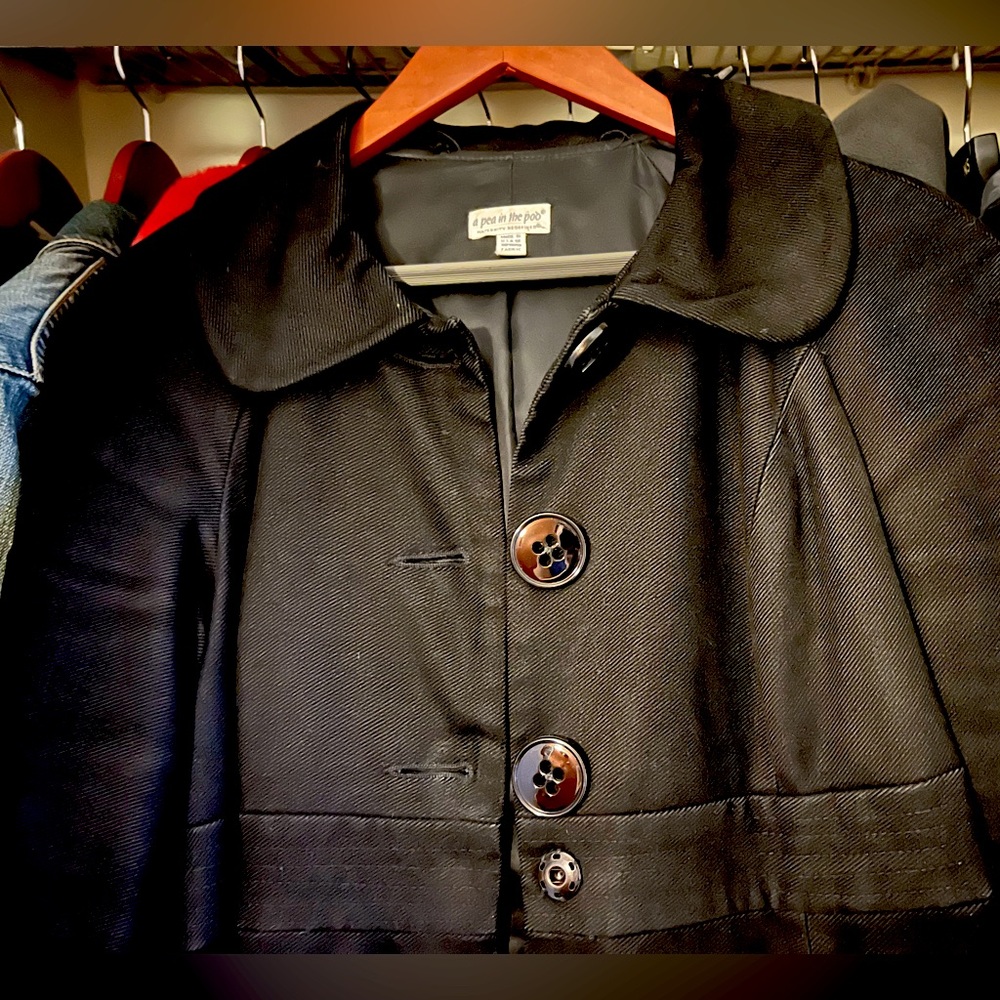 Pregnancy Long black Jacket